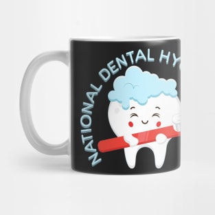 National Dental Hygiene Month Mug